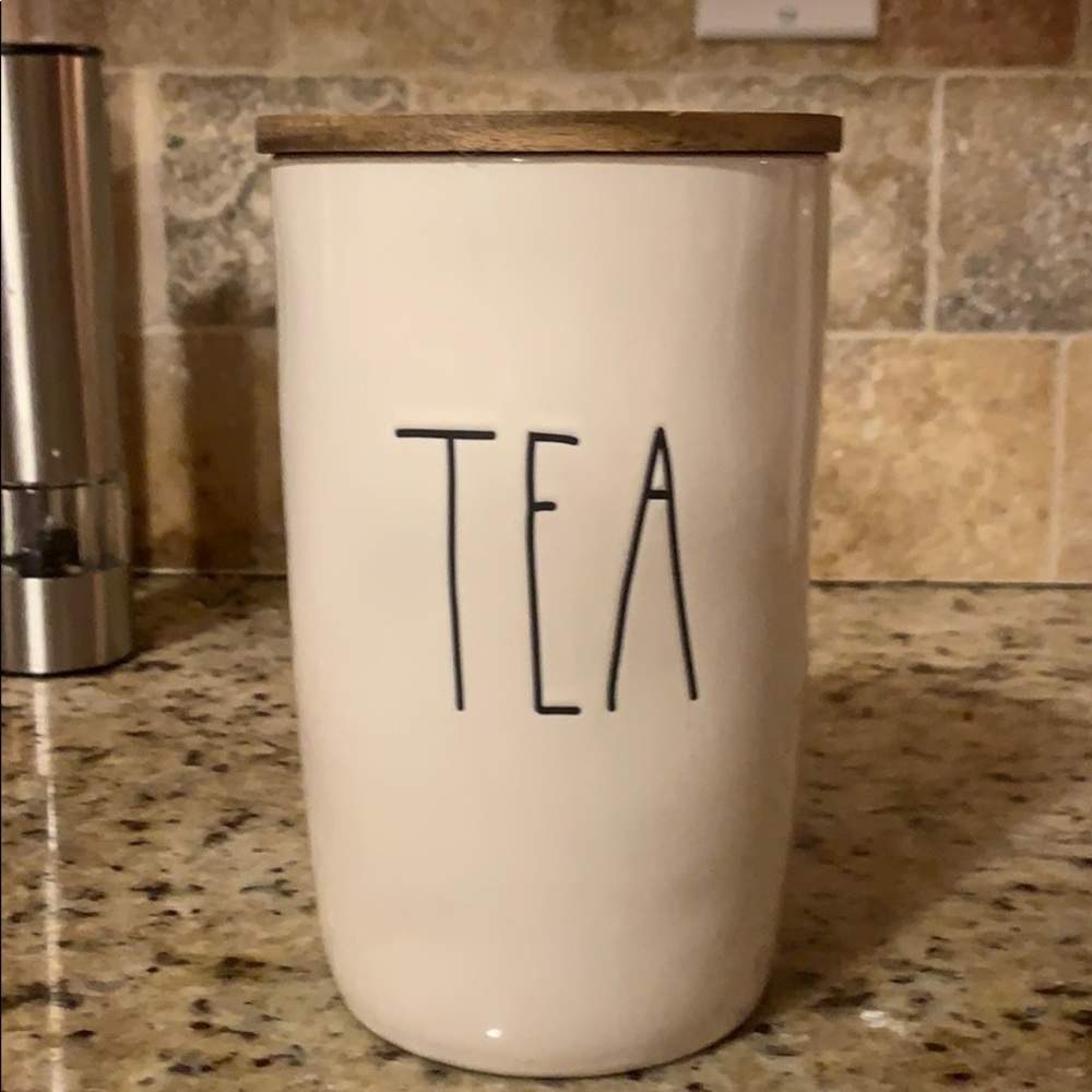 Rae Dunn Tea canister